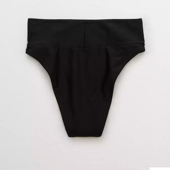 Aerie High Cut Cheeky Bikini Bottom (Size: M) - Picture 3 of 6